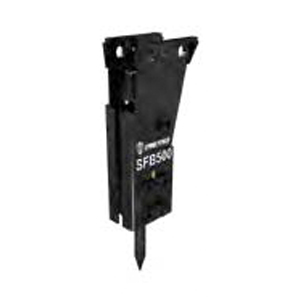 Strike Force Hydraulic Breaker Model SFB500 with Skid Steer Mount - Concrete Breaker