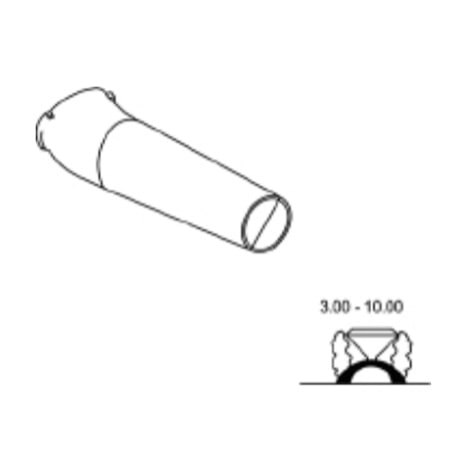 Spout for Wide Banding 6 - 33' - Pendulum Spreader