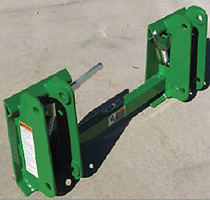 Adapter Bracket - John Deere 145/146/148/158 Series Loader to Skid Steer - Loader Conversion Brackets