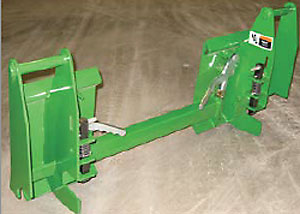 Adapter Bracket - John Deere 600/700 Series Loader to Skid Steer - Loader Conversion Brackets