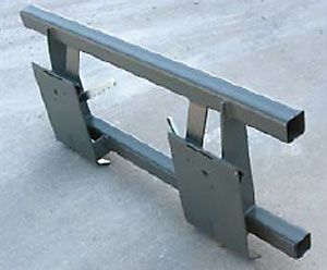 Adapter Bracket - Compact Pin-on Loader to Skid Steer - Loader Conversion Brackets