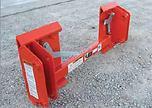 Adapter Bracket - Kubota LA350/401/452 Loader to Skid Steer - Loader Conversion Brackets