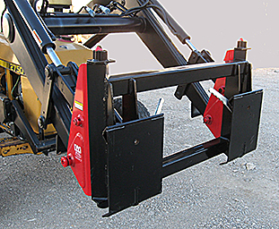 Adapter Bracket - Westendorf TA-20 Series Loader to Skid Steer - Loader Conversion Brackets