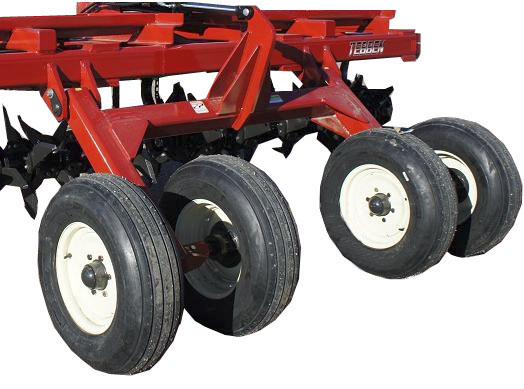 Pull Type Hitch & Rear Wheel Kit for 15' & 20' Aerator Models - Soil Aerator