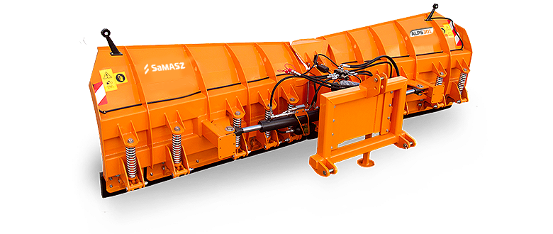 V-Type Snow Plow, poly edge - Snow Plow