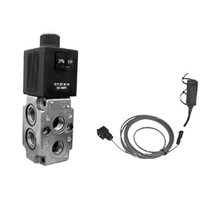 Electric Diverter Valve Kit to Operate Loader Mounted Attachments - Electric Diverter Valve