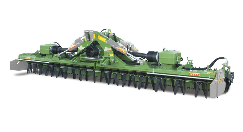 MAXI P Folding Power Harrow - 19' 6" Working Width - MAXI P Harrow