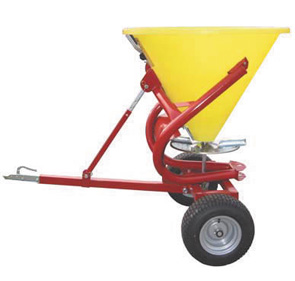 Pull-Type Fertilizer Spreader 9.2 cu ft - Broadcast Spreader