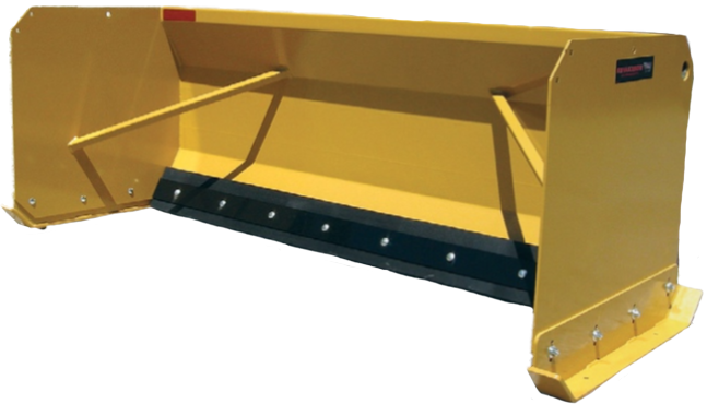 Snow Push - 8' with Rubber Edge for Euro Global - 36-Series Pusher