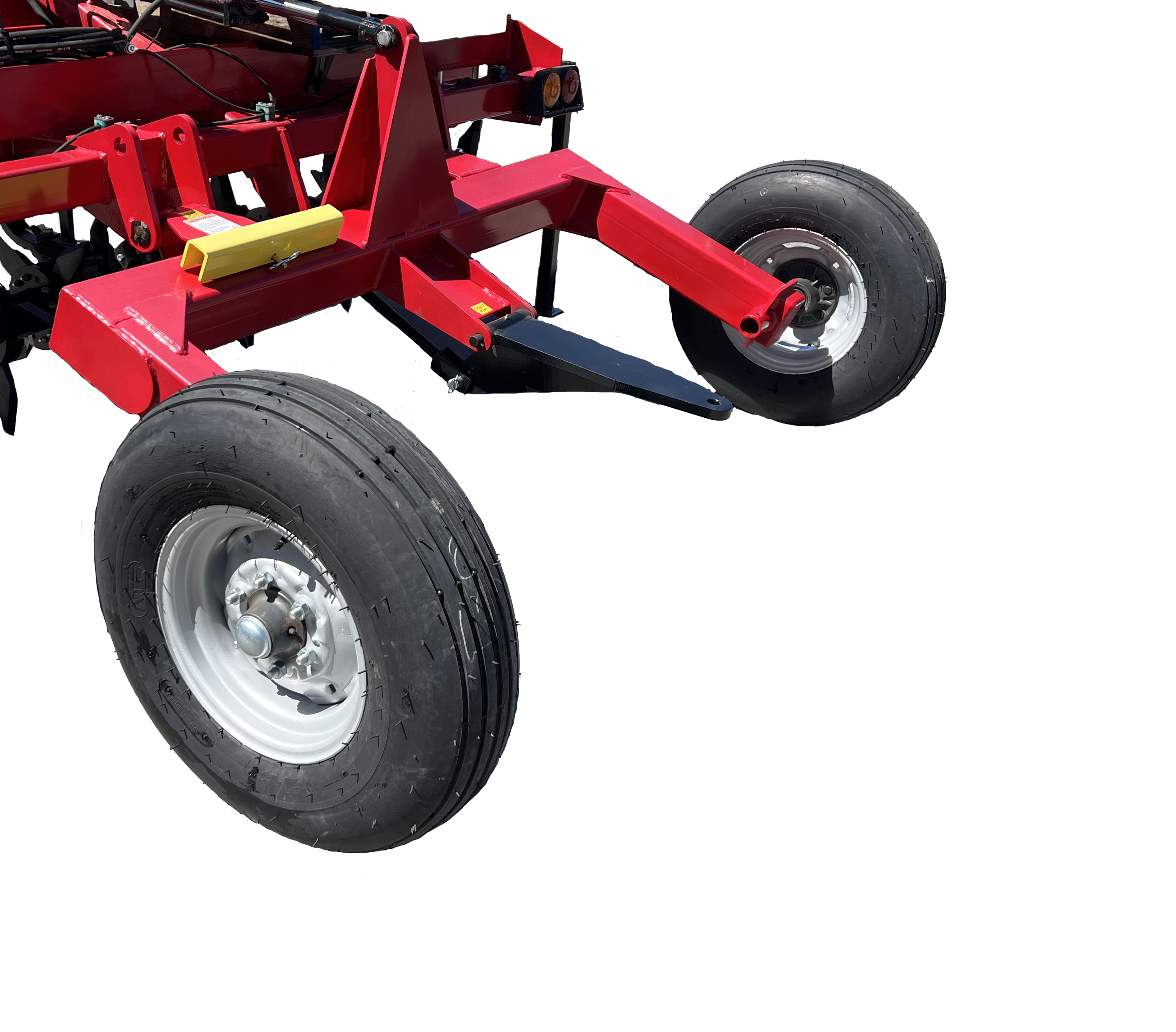 Pull Type Hitch & Dual Rear Kit, Two Tires, Aerator Models - Soil Aerator