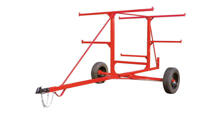 Ladder Trailer with Standard Torsion Flex Axle - Ladder Trailer