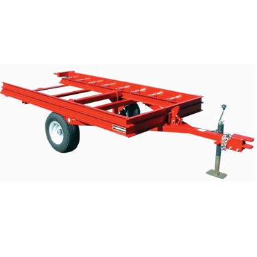 Vineyard Roller Trailer 2 Bin 18 Rollers - Vineyard Roller Trailer