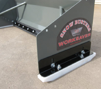 Snow Push - 7' with Rubber Edge - 24-Series Pusher