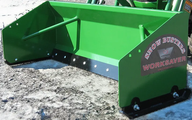 Snow Push - 8' with Rubber Edge for JD 400/500 - 36-Series Pusher