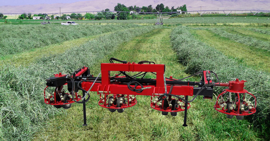 Adjustable Dual Tedder Frame - Twin-Tach Carrier