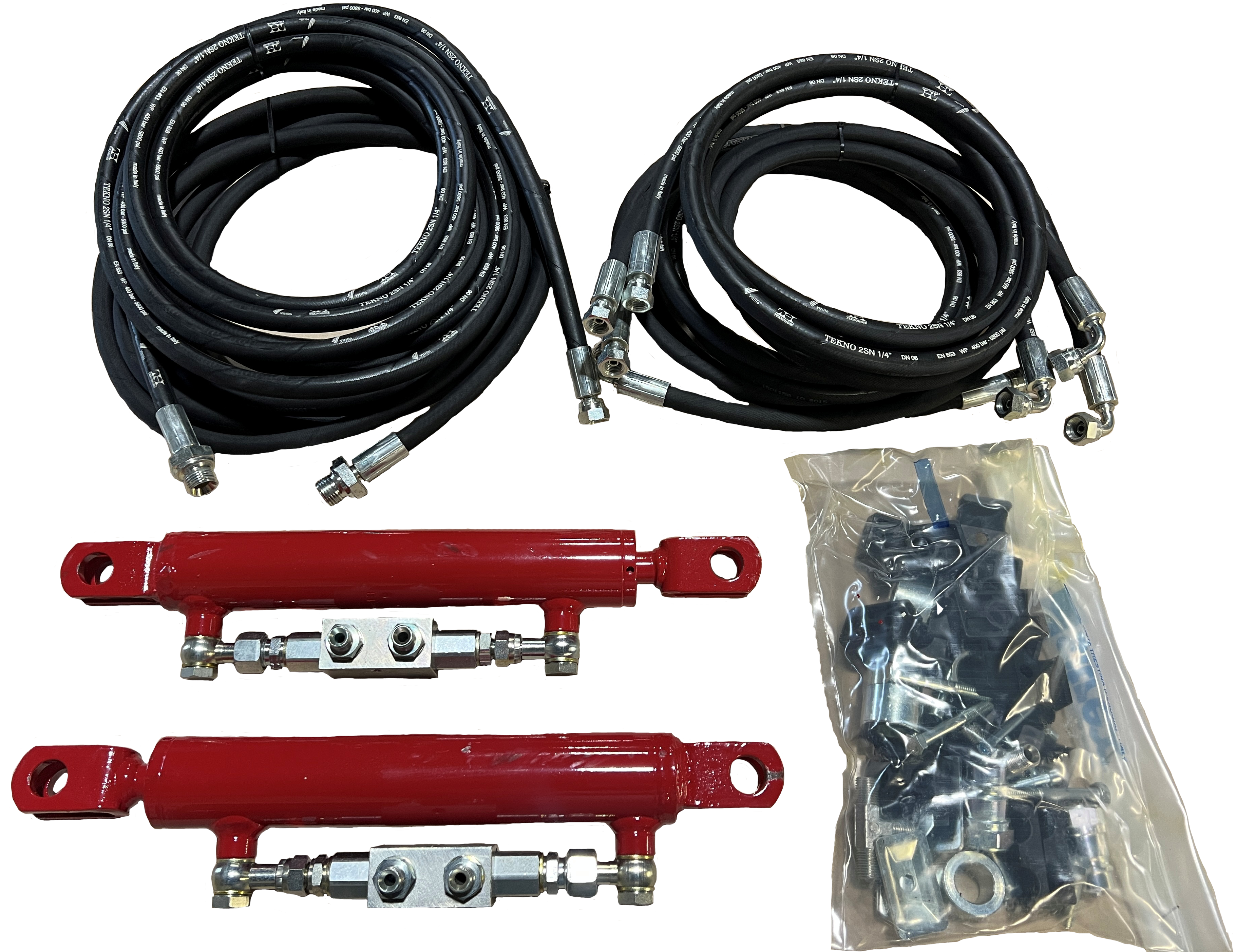 Hyraulic Angle Kit - QR-8 and QR-10 - Wheel Rake