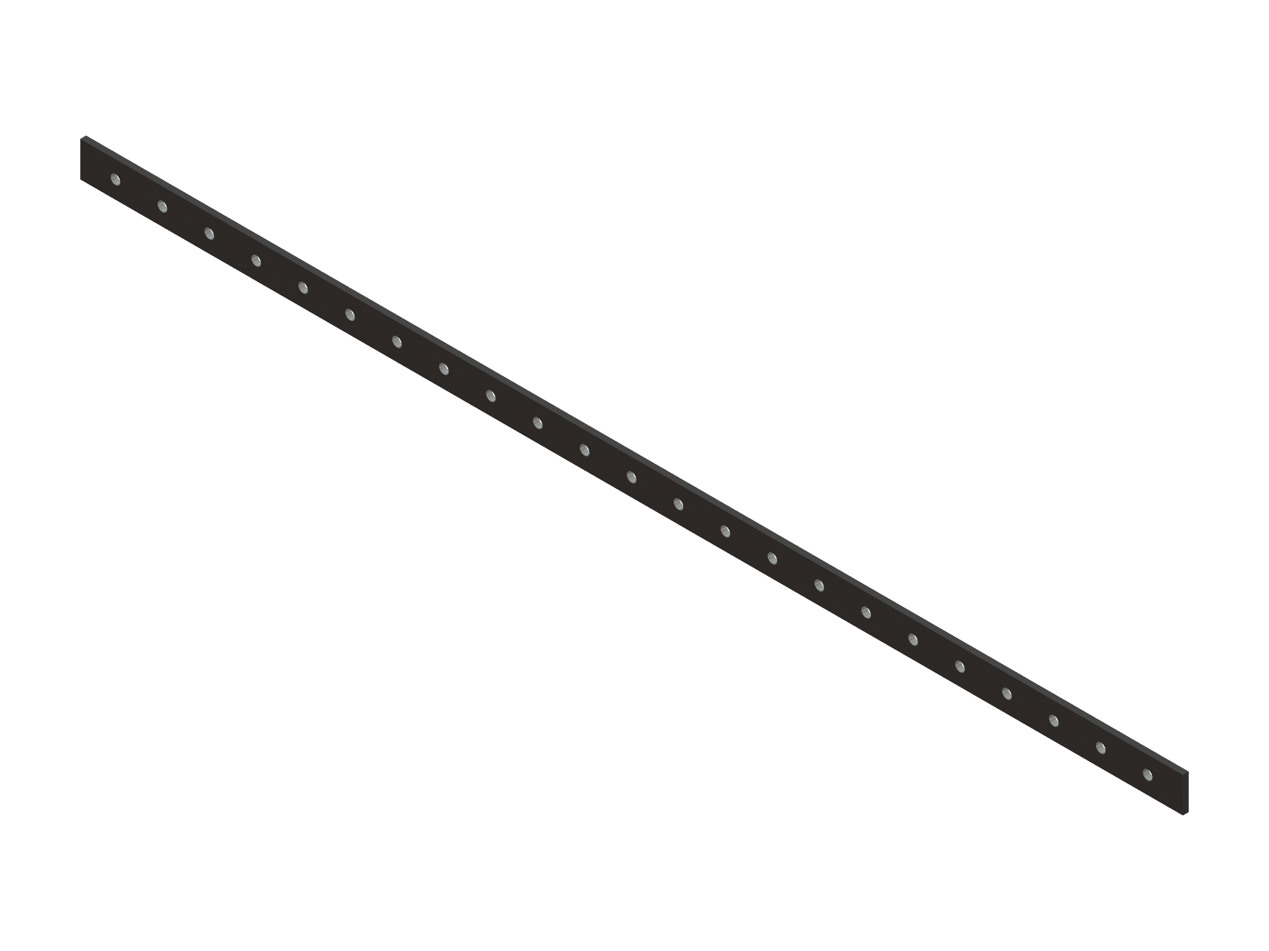 Rake Stiffener 4' - Landscape Rake