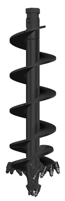 Pengo's Severe Rock Ripper Auger 12" x 48" x 2" Hex - Rock Auger